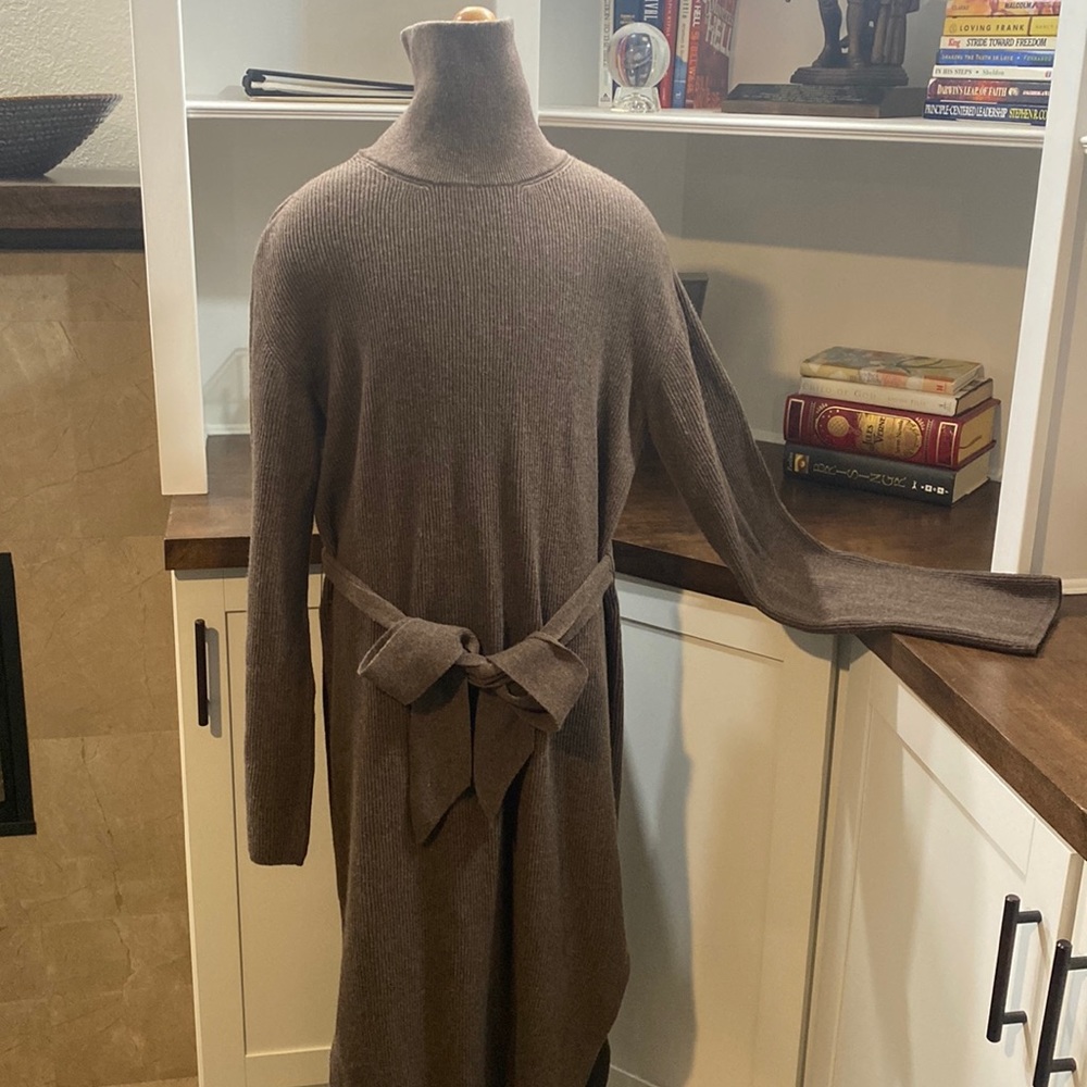 Turtleneck Long Dress